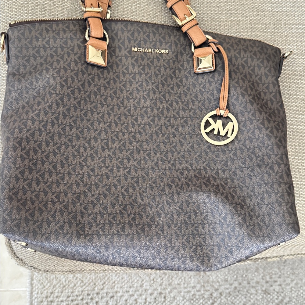 Michael Kors Signature Brown Tote
